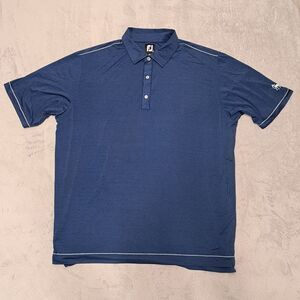 Footjoy Golf Polo Shirt Men's 2XL Stripe Casual Preppy Activewear Athleisure